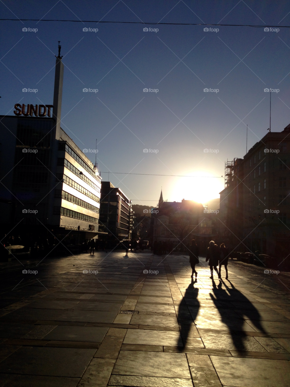 winter norway sky sun by thmzgreen