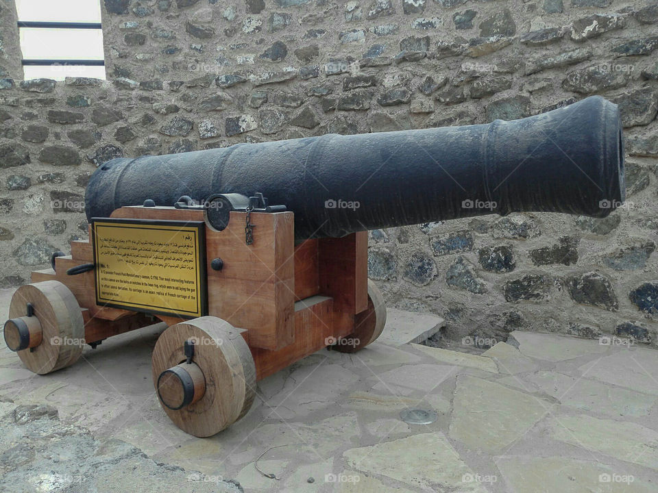 Very old cannon