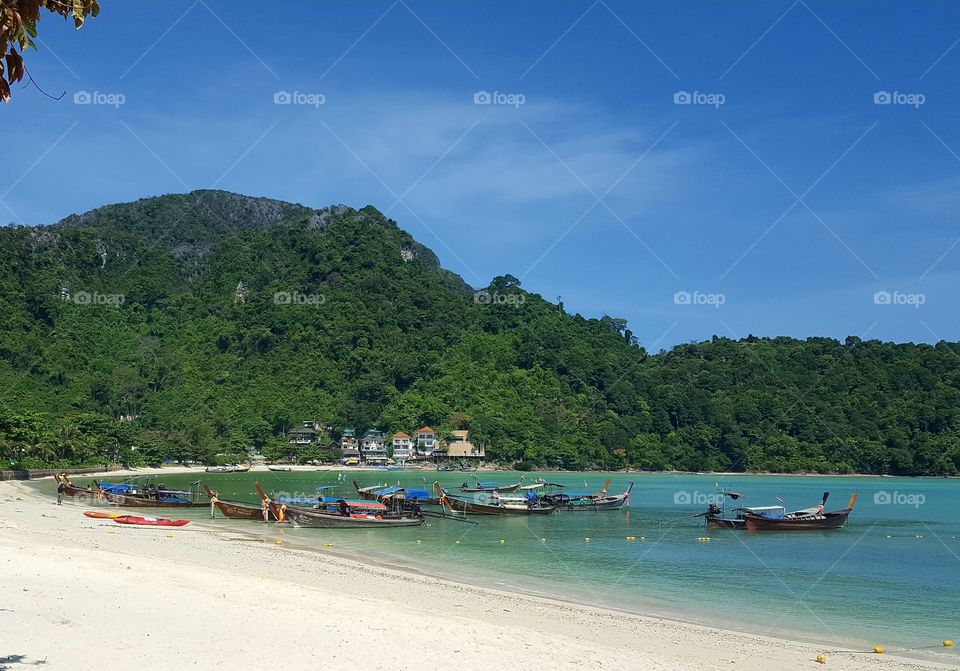 Phi phi Thailand. Gorgeous scenery everywhere you look.