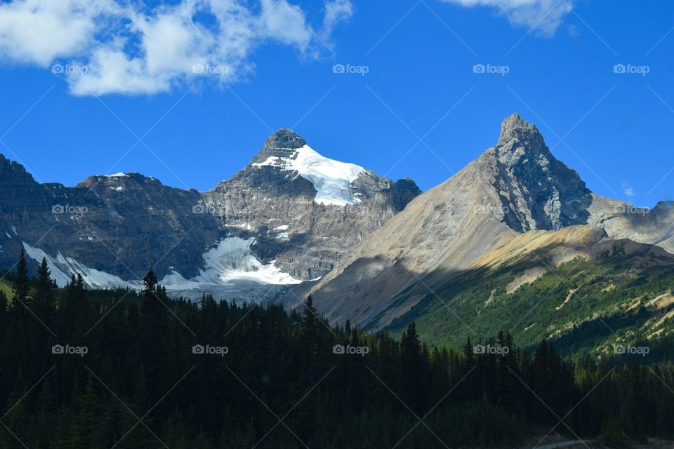 Glaciers in Alberta Canada