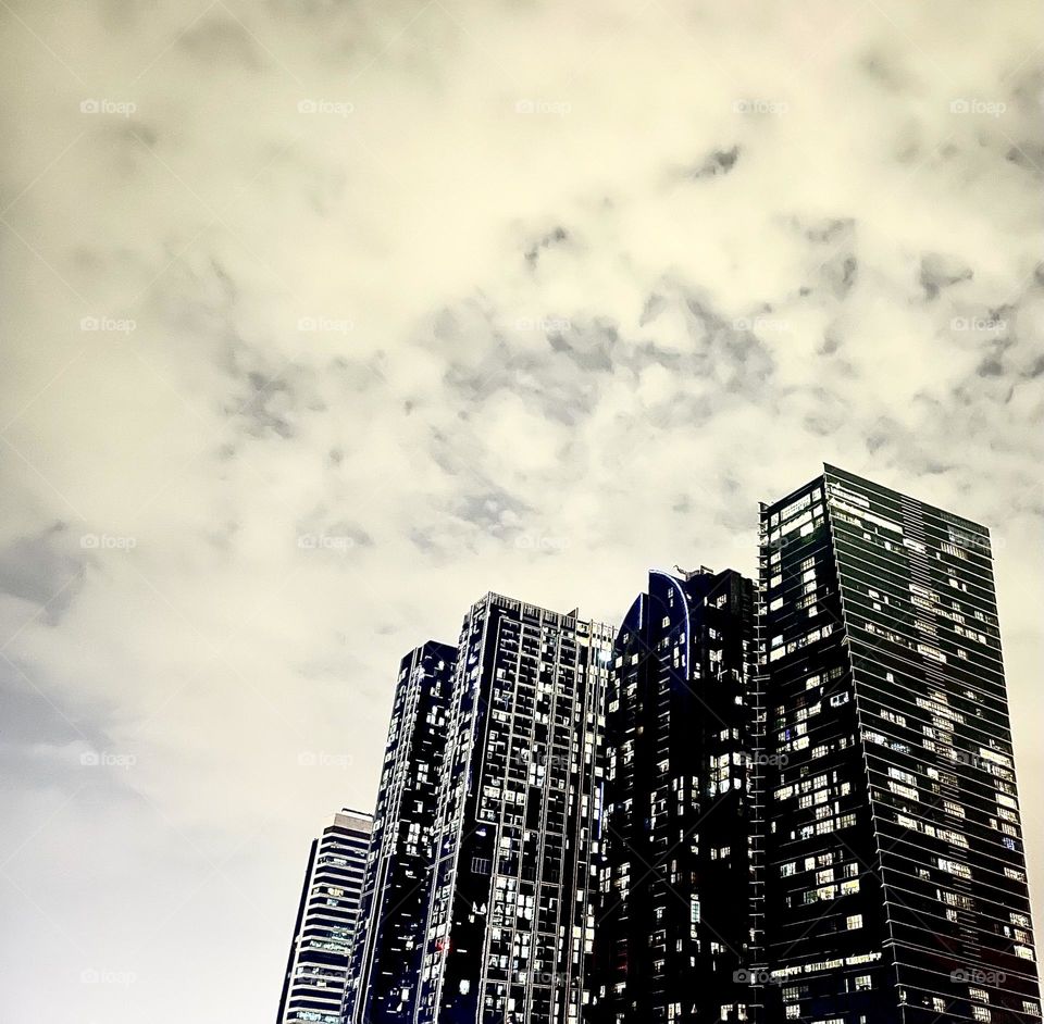 The black and whites