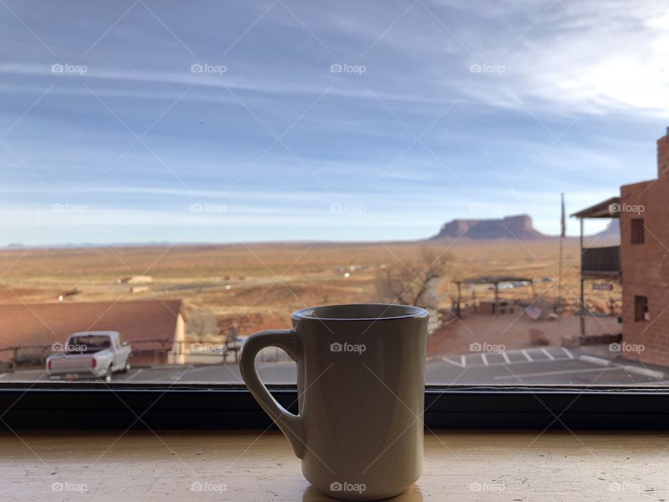 Coffee and Landscape