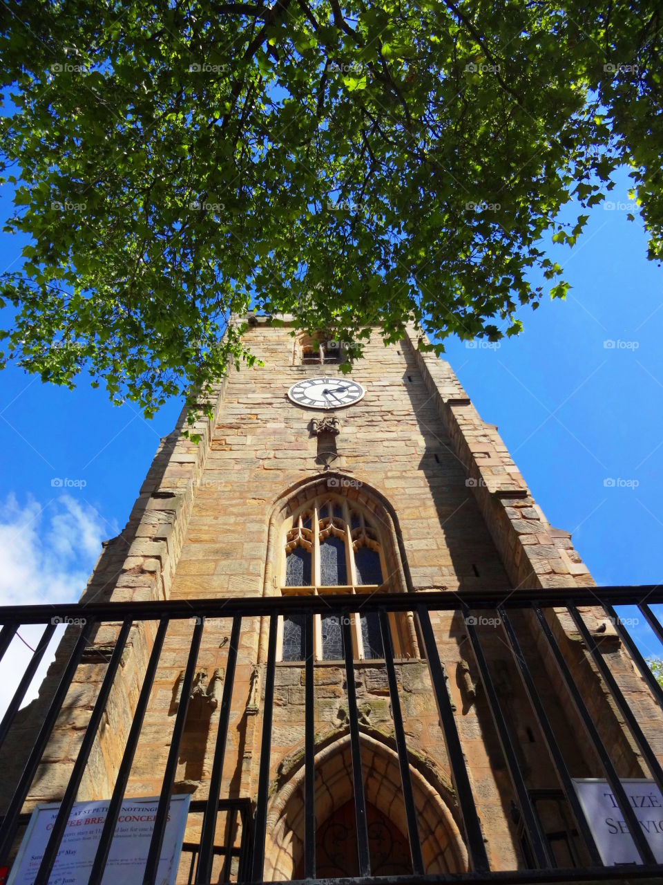 looking up