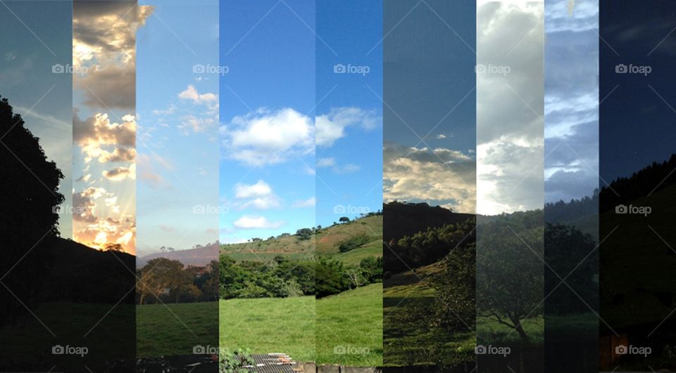 3 part of my day has been represented in the photo.