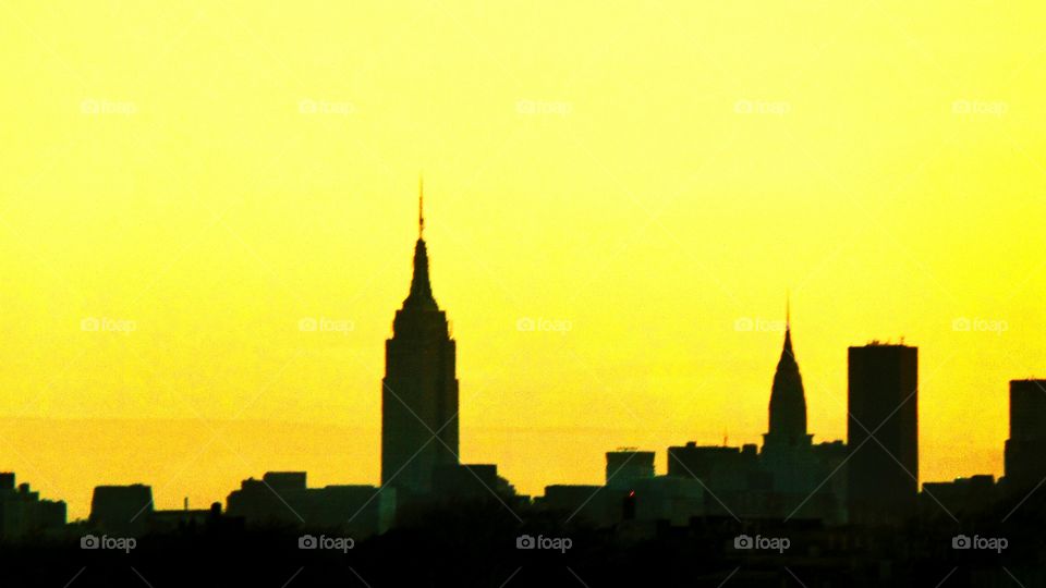 A Manhattan Sunset