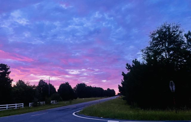 Summer sunset