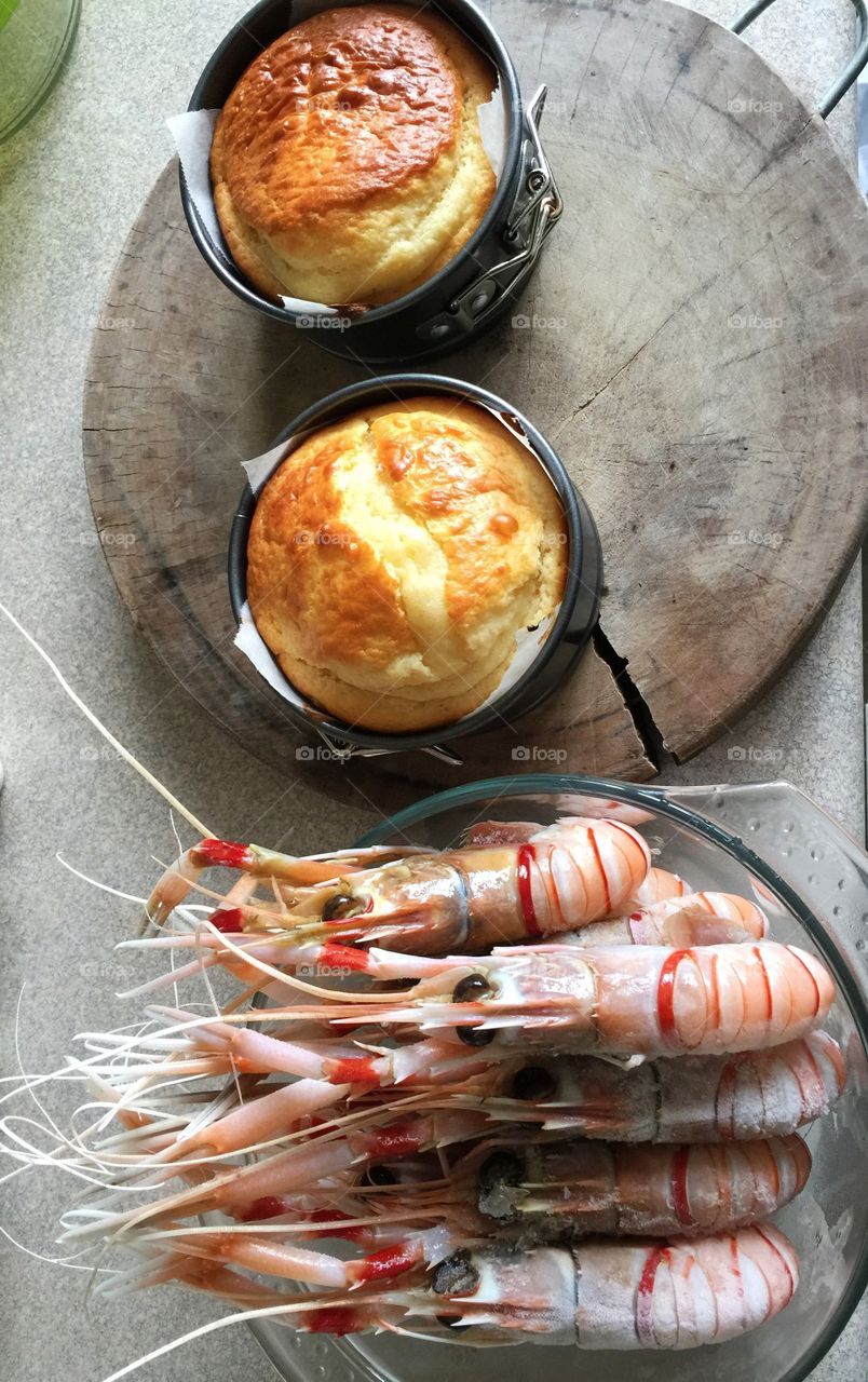 Preparation for lunch

