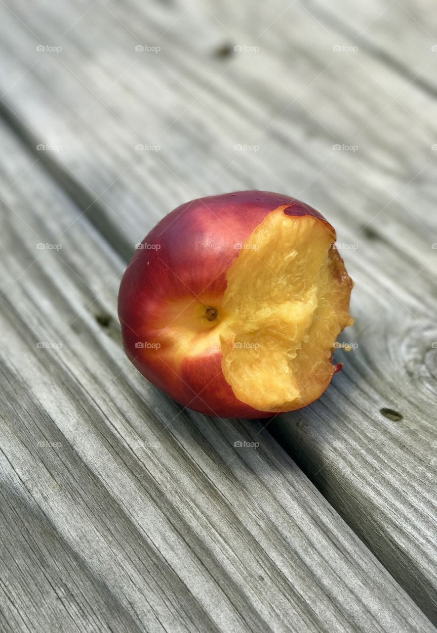 Perfect imperfections,  nectarine