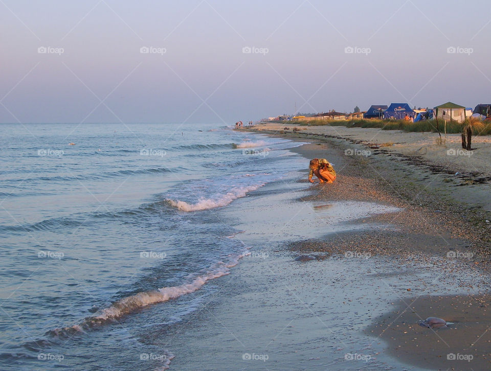 Girl on the beach