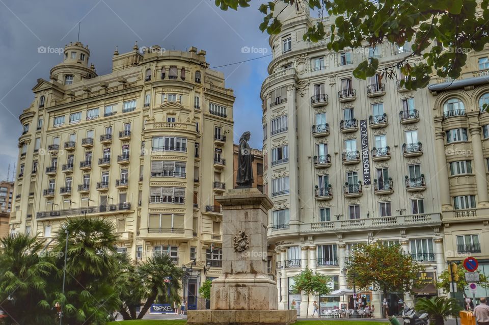 Plaza del Ayuntamiento (Valencia - Spain)