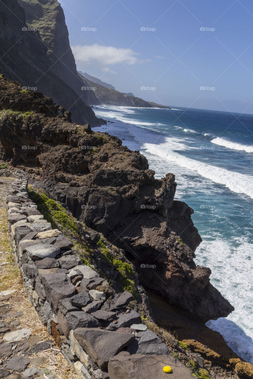 Cliffs at Santo Antao