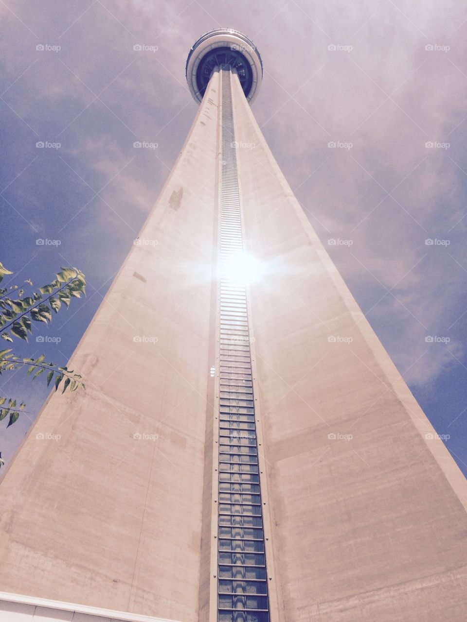 Looking up CN Tower