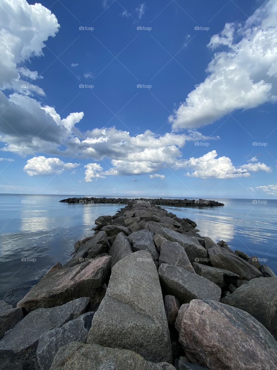 Baltic Sea ocean view 