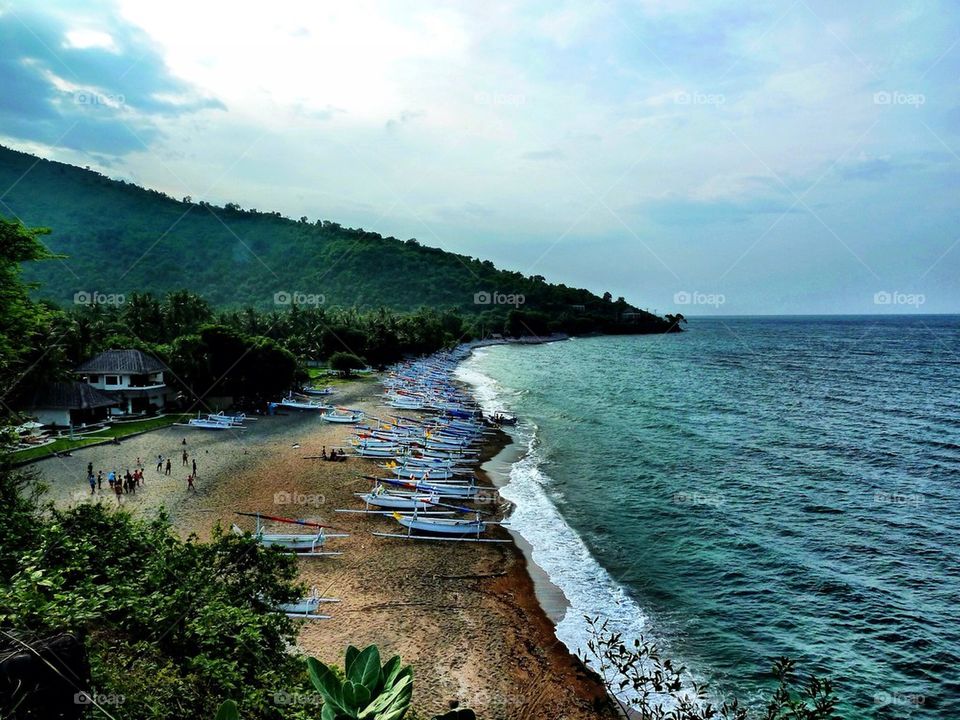 Balinese beach
