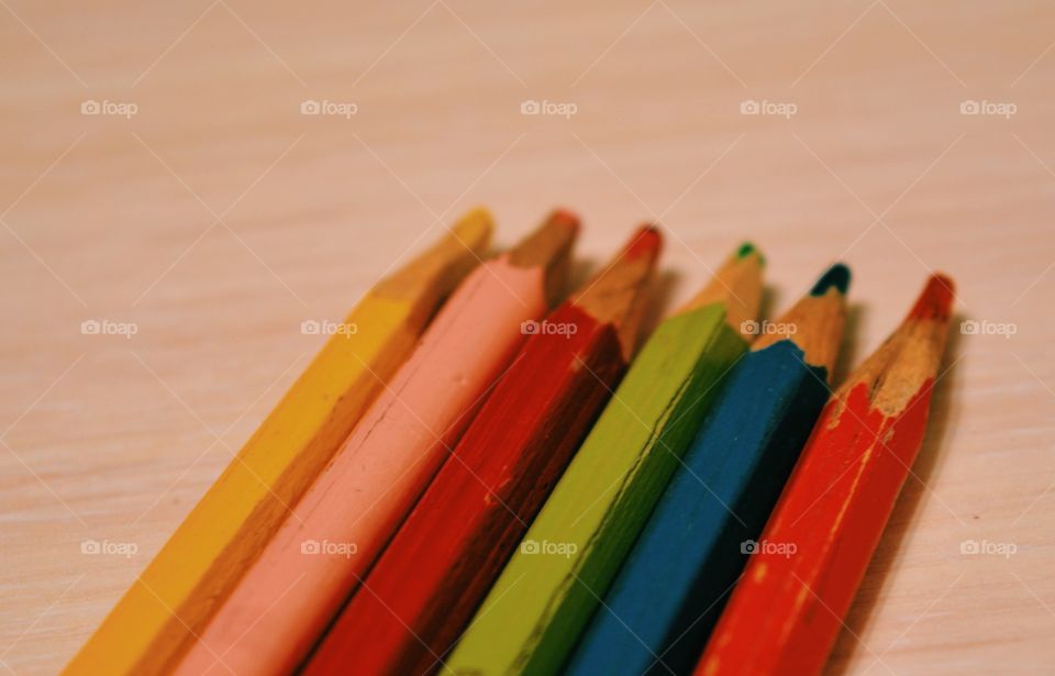 colorful pencils