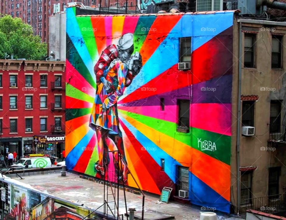 Spettacolari murales dal mondo. New York
