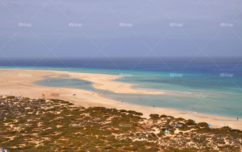 Sotavento beach Fuerteventura 