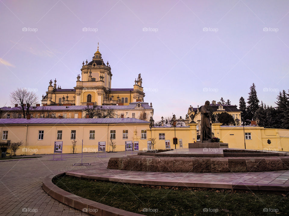 Lviv city architecture