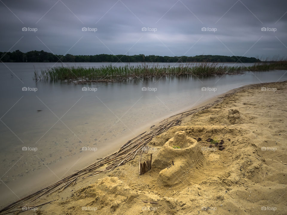 Zamek na plaży