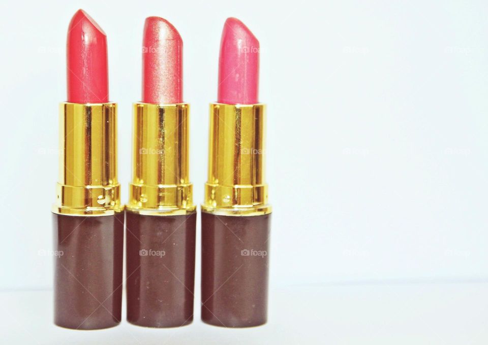 Three lipsticks 