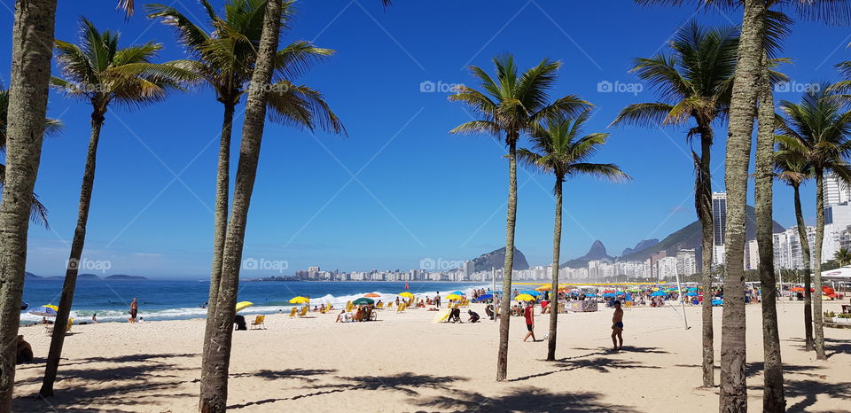 un bout de plage de Rio de Janeiro