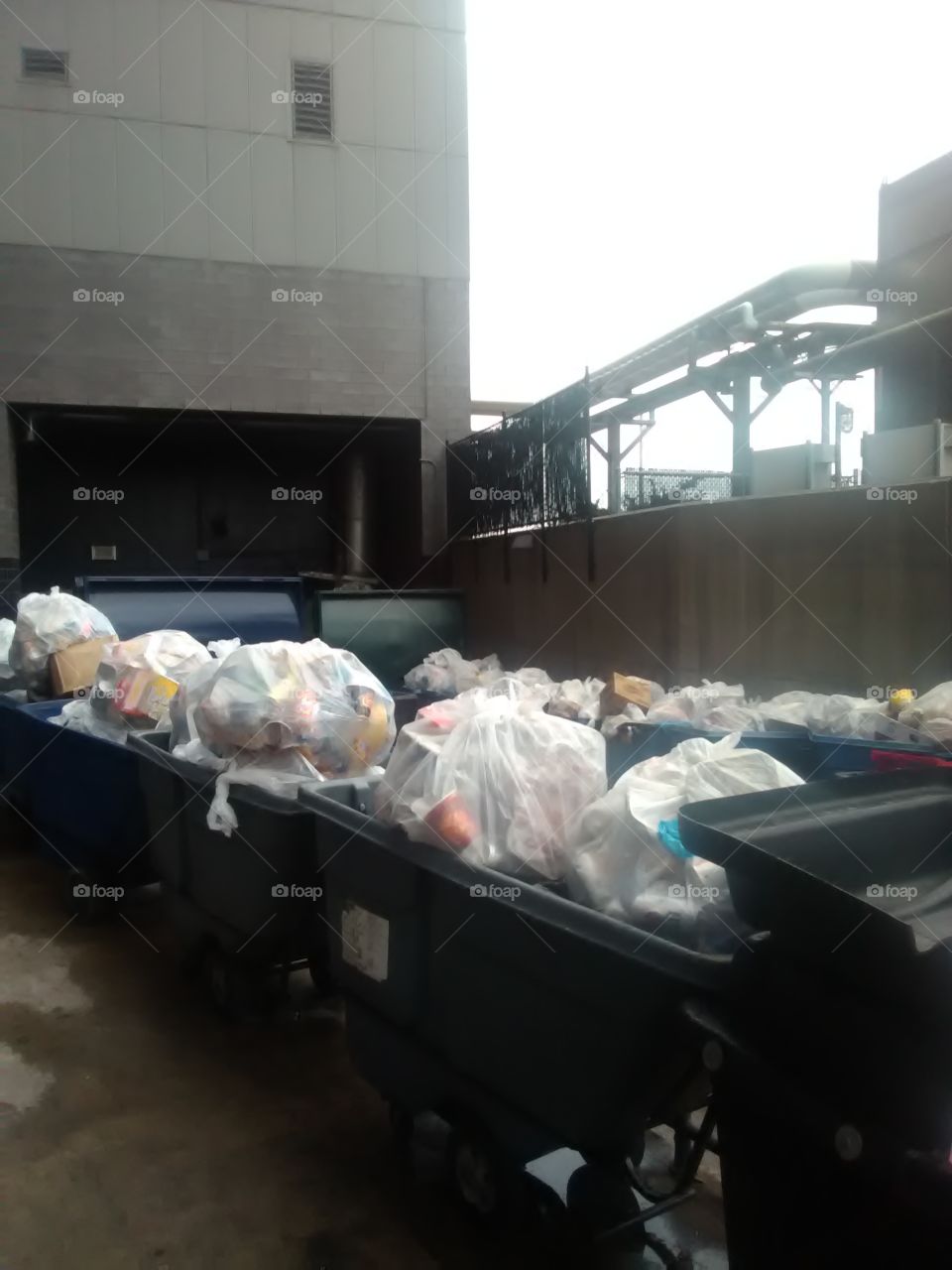 Clean Up at the Stadium