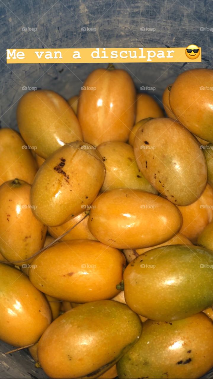 Mangos tropical fruit 