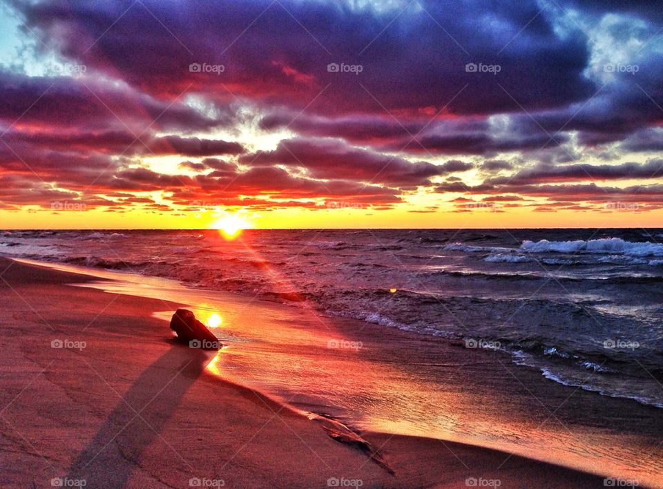 Last rays of the day