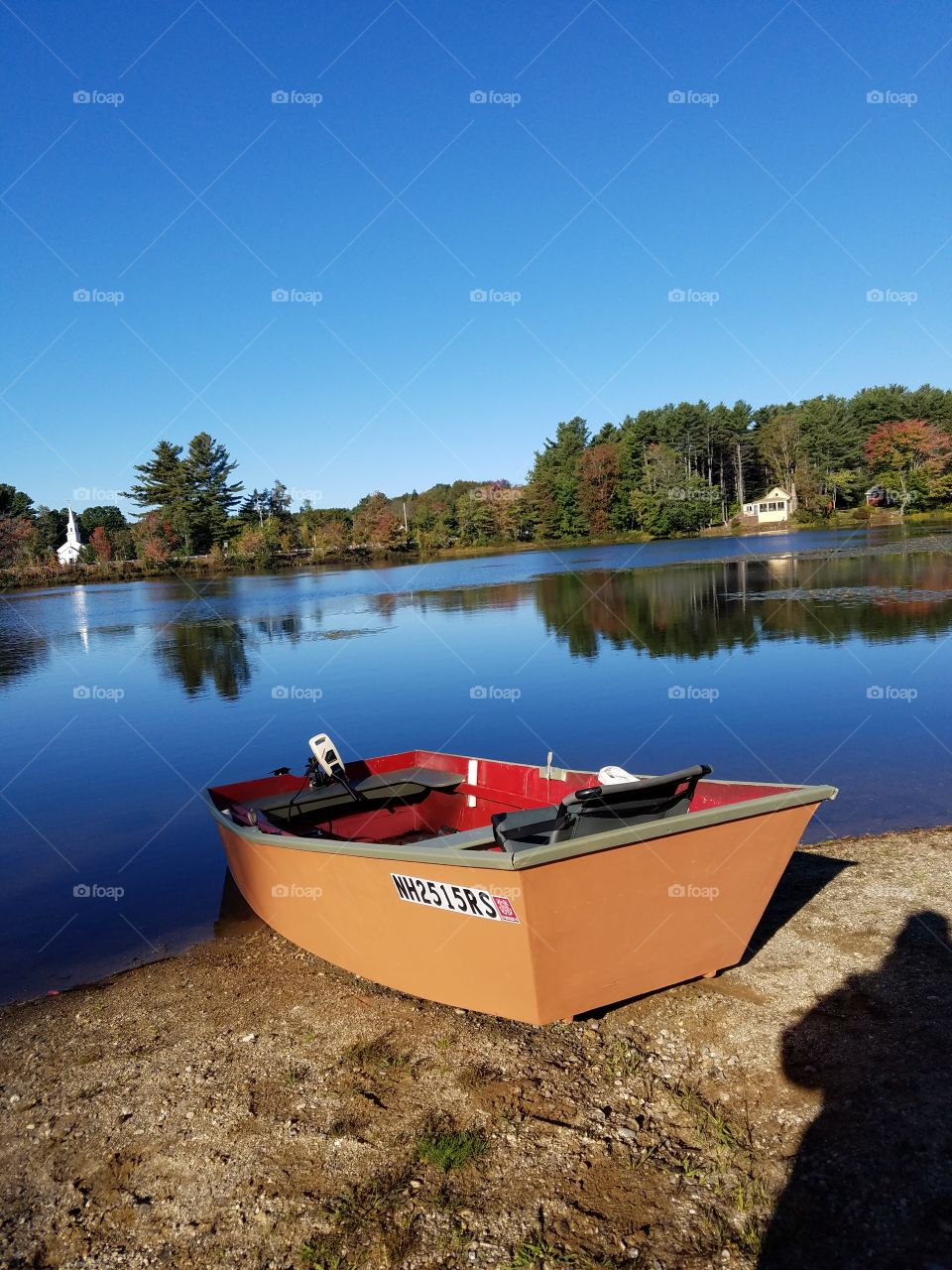 autumn boat