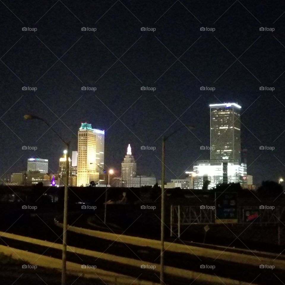 Beautiful down town Tulsa