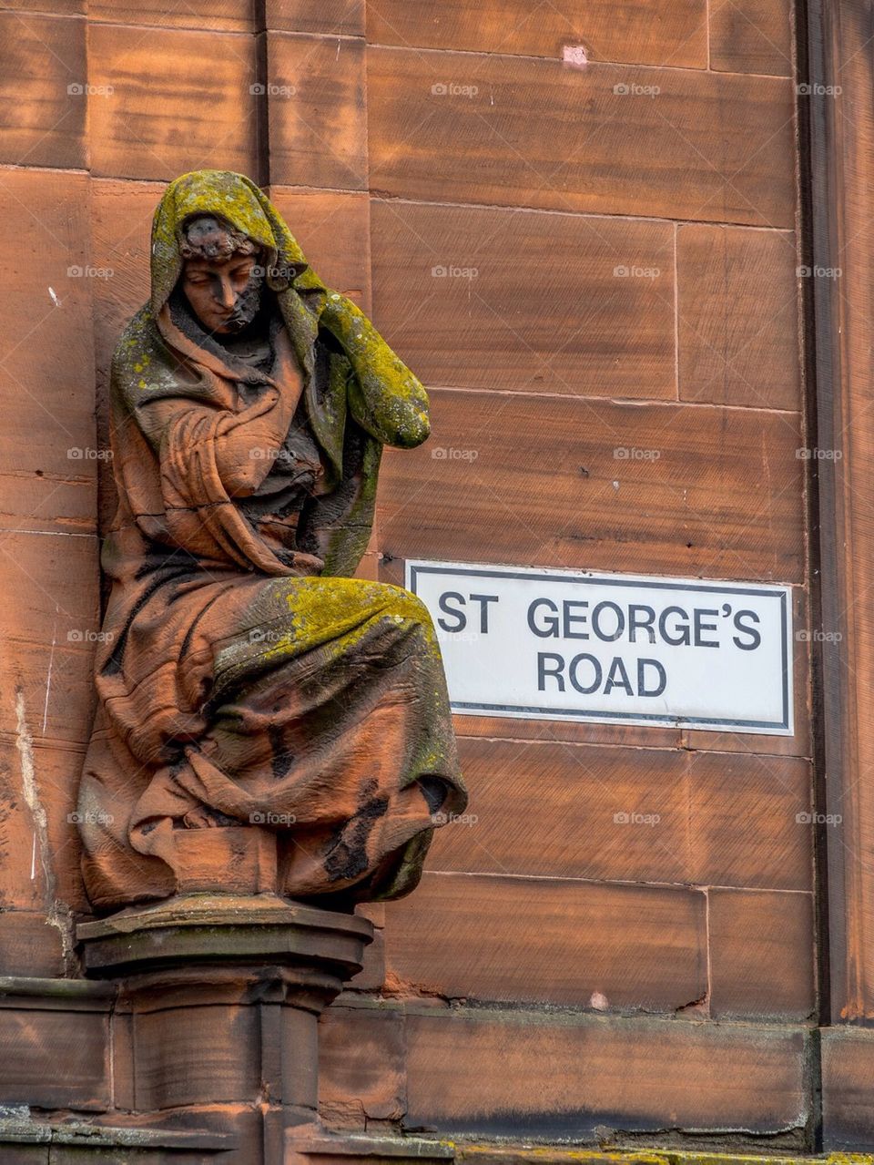 Statue on st George road