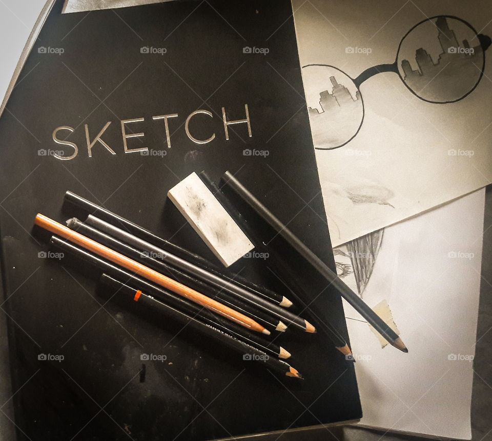 Sketch your creativity onto paper.