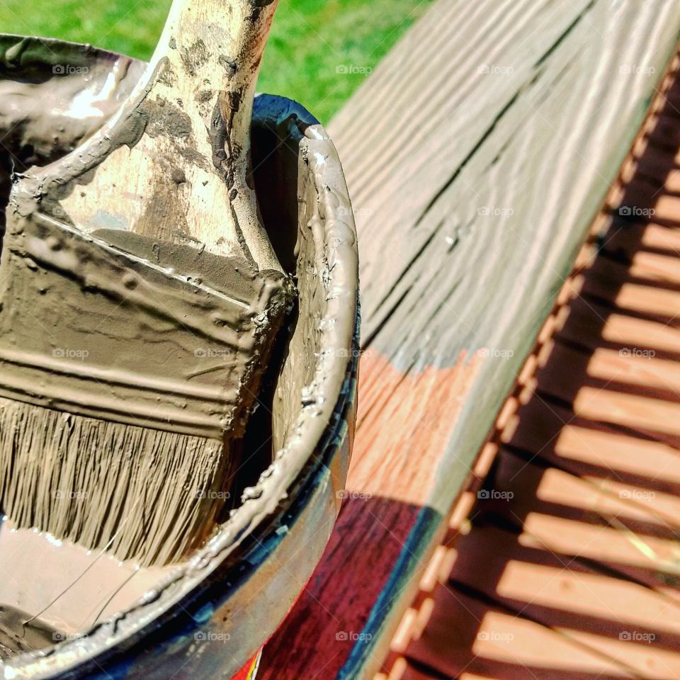 Painting a Porch