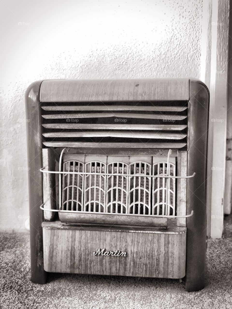 Old vintage house heater