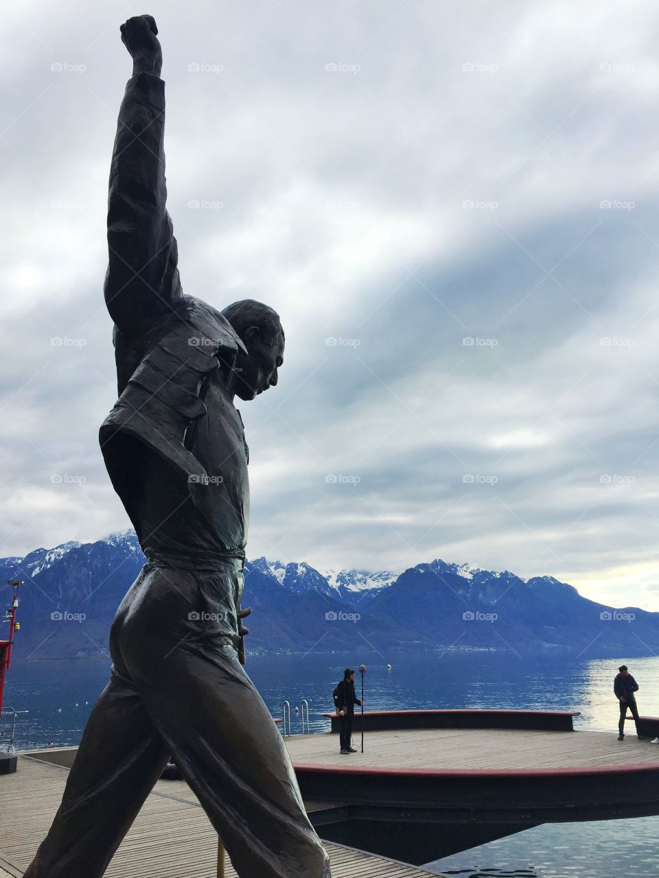 Statue avec élégance-Suisse 