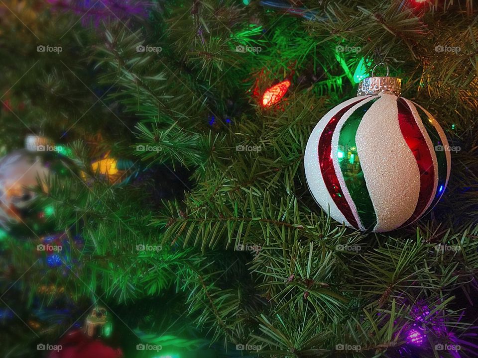 Christmas Tree Ornament Header