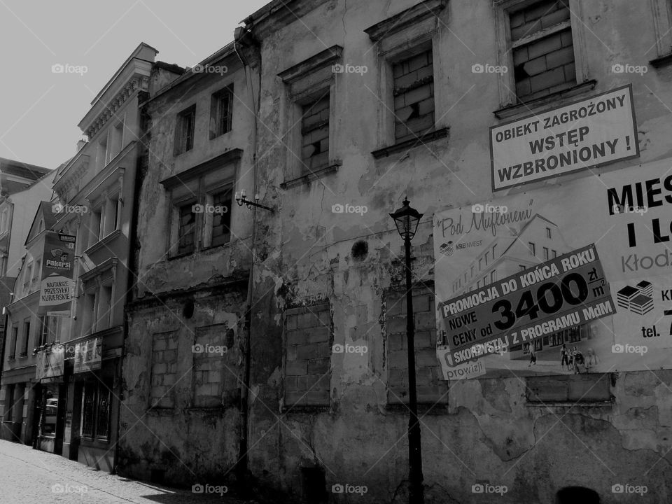 Street, No Person, Architecture, Monochrome, Old