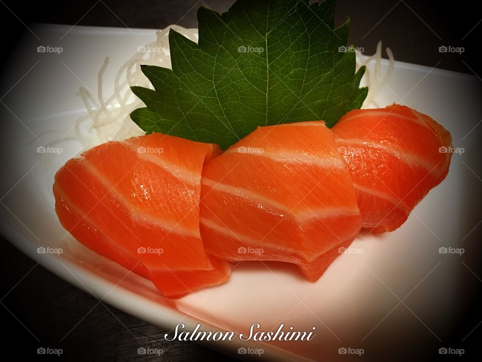 Salmon Sashimi