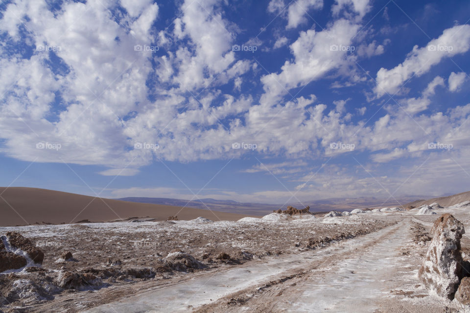 Atacama Desert in Chile.