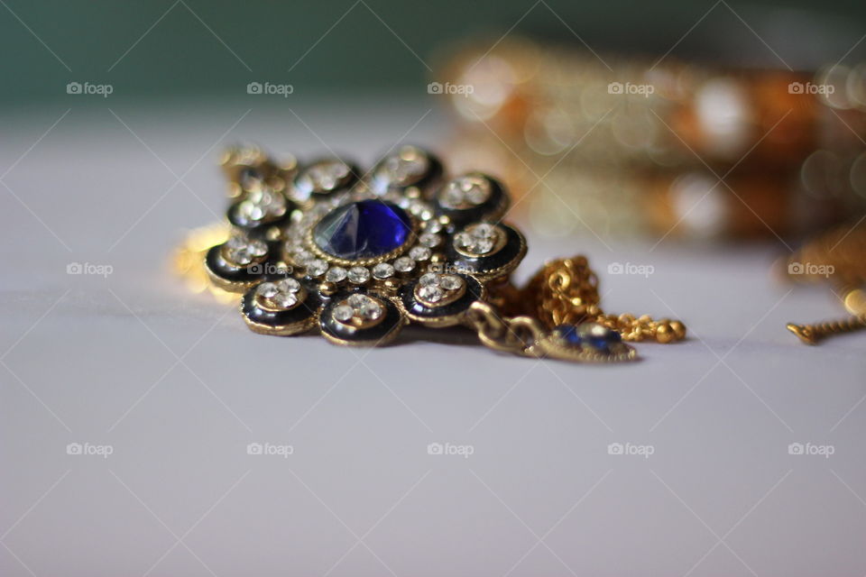 Close-up of jewellery