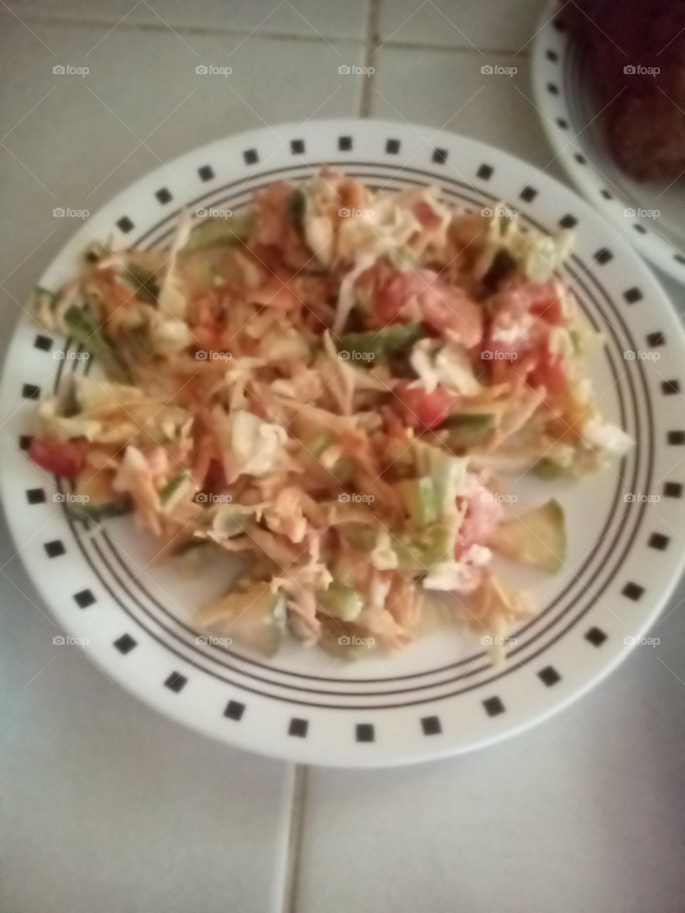 this is one delicious plate of vegetables very healthy for your body and mind and also keep you from doctor.