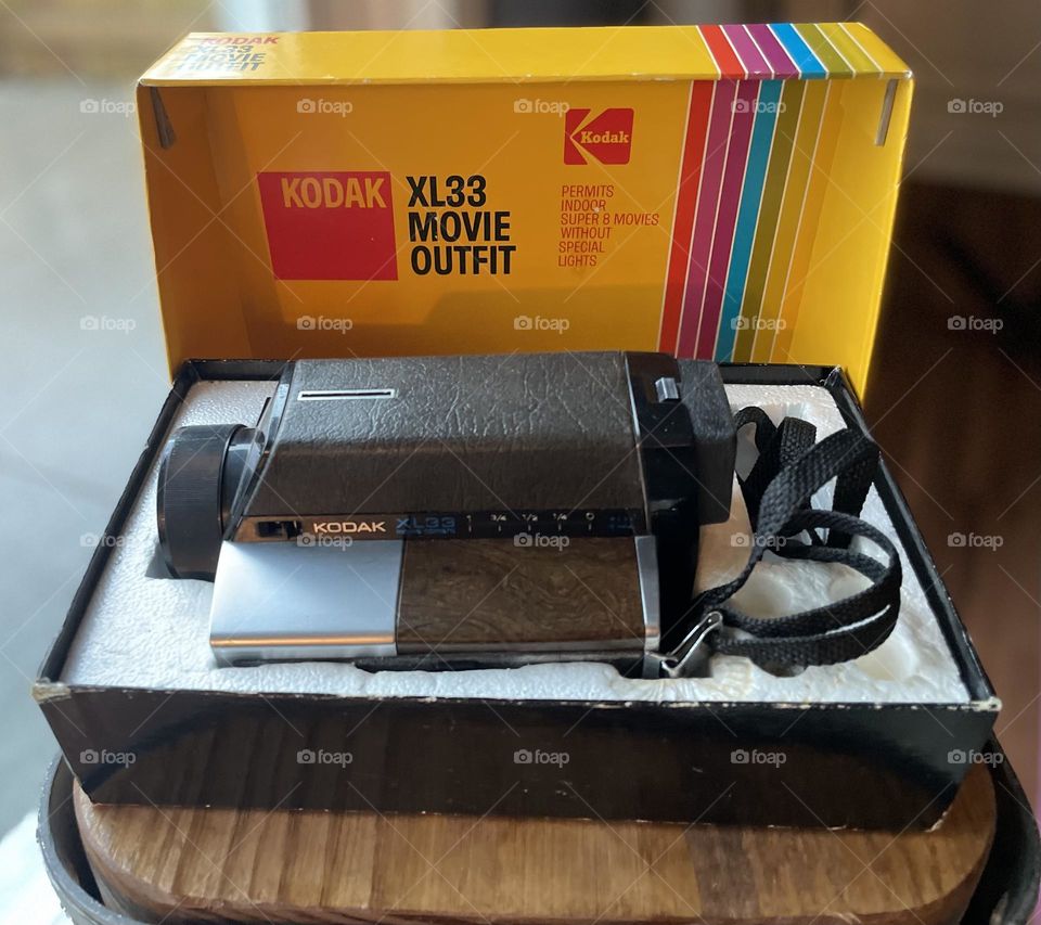 Kodak XL33 Movie Camera, vintage camera collection, collecting vintage cameras