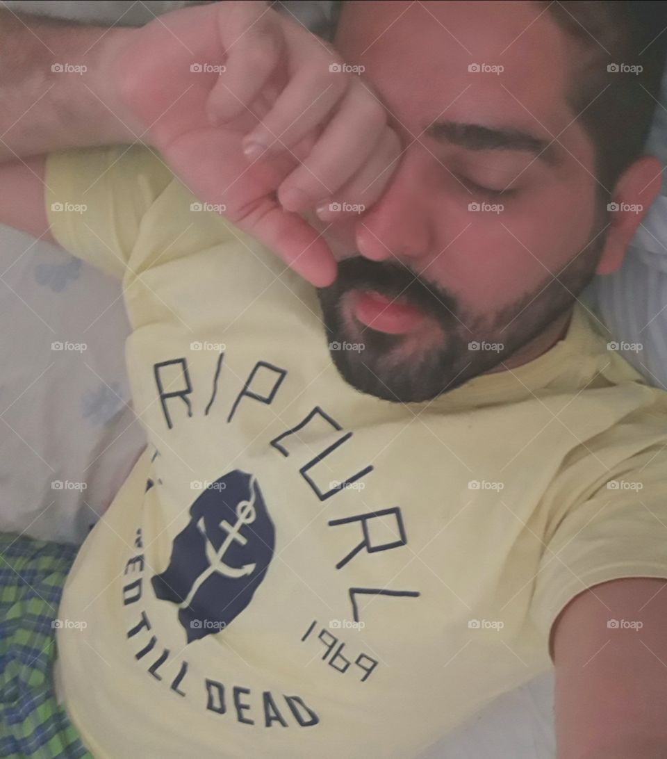 Wake up man in Sunday