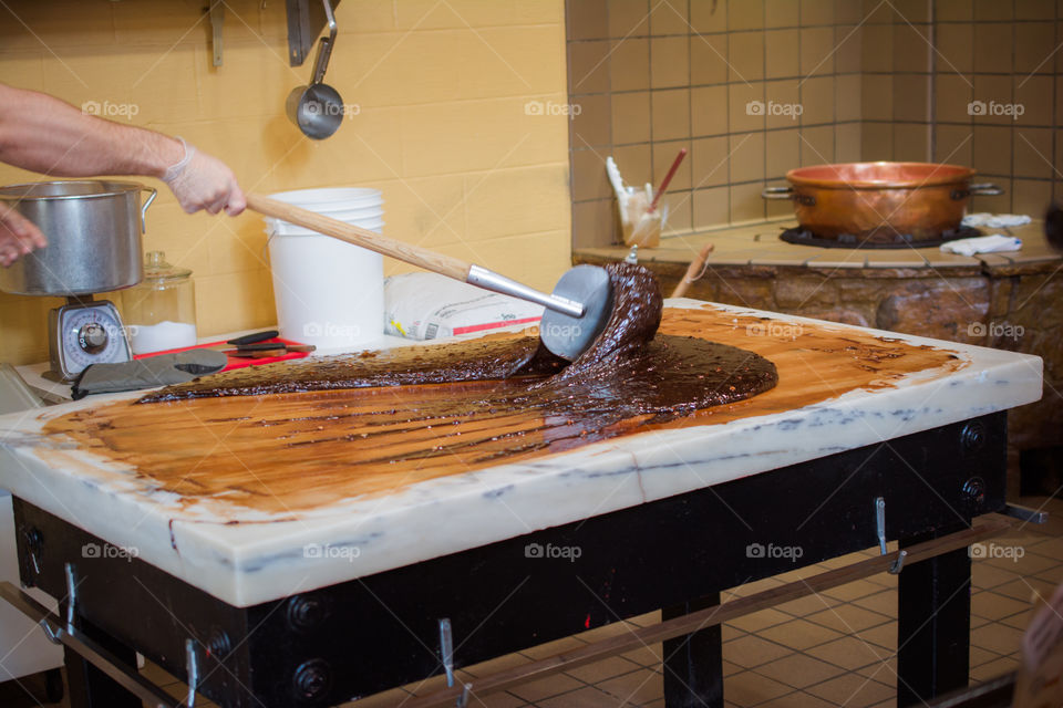 Making Homemade Fudge at a Fudge Shop at Rock City 3