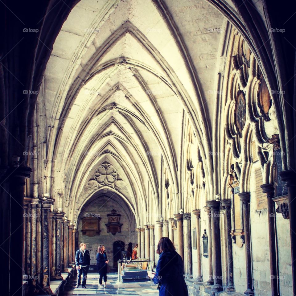 Arches of Westminster Abbey
