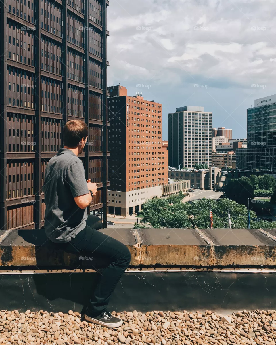 City, Man, Architecture, People, Travel