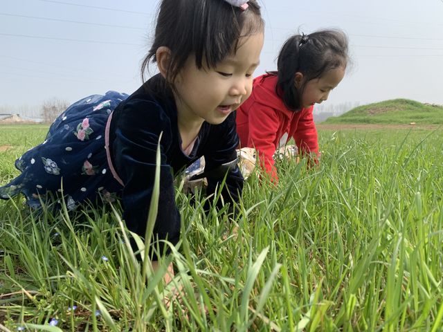 Playing outside