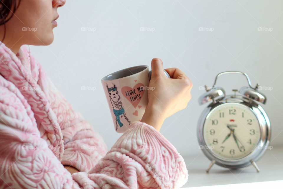 Bright morning, first cup of coffee