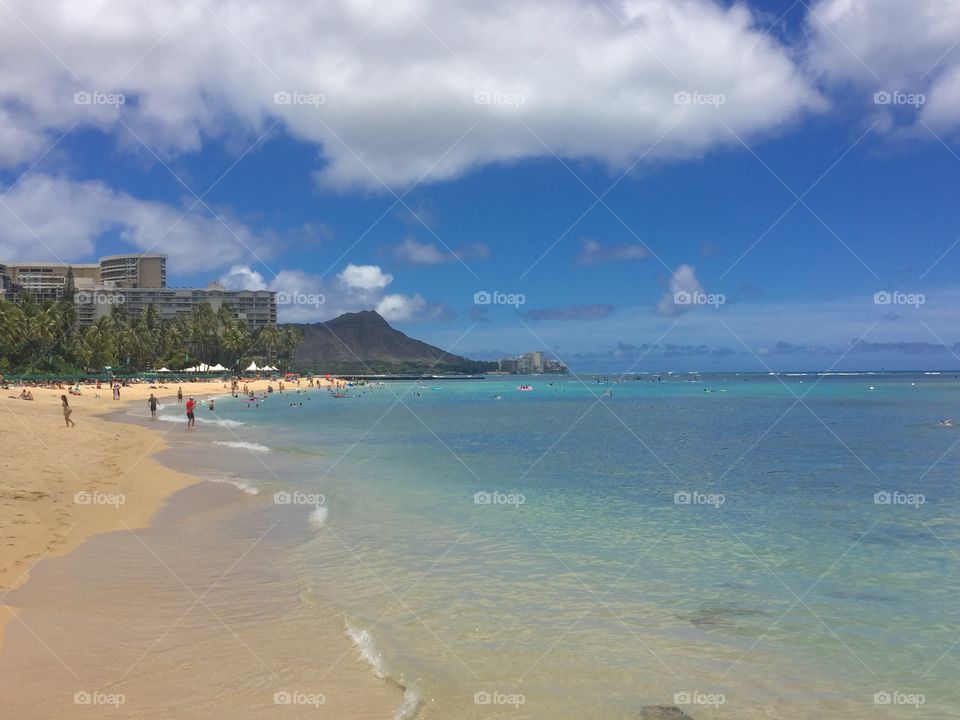 Waikiki beach