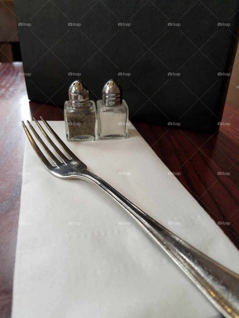 Tiny salt and pepper shakers